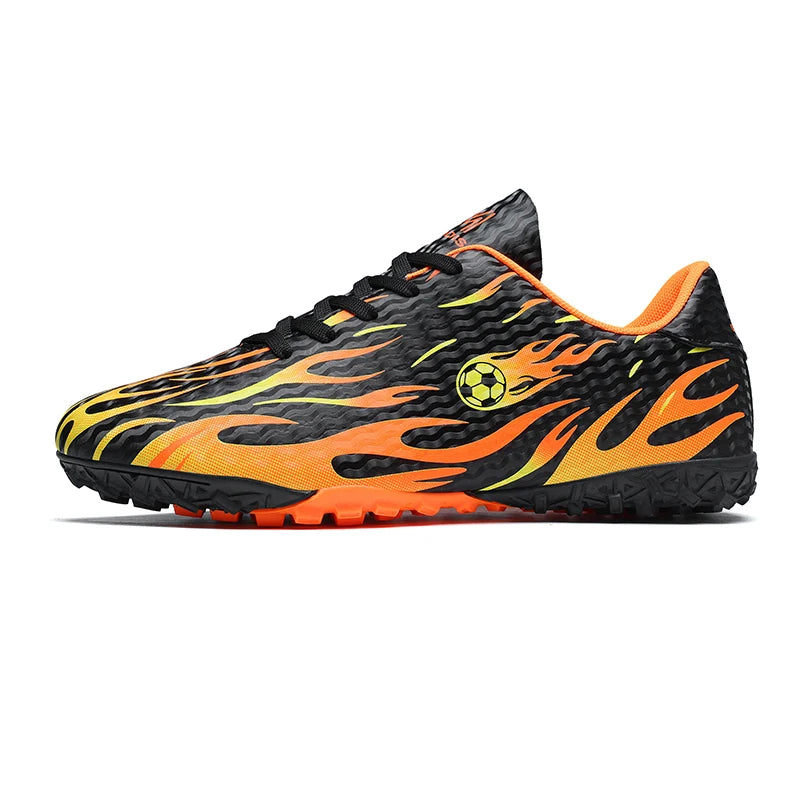 New Man Soccer Shoes Professional Football Boots Sneakers Comfortable Outdoor Match Match Boys Non-Slip Sports Shoes Unisex