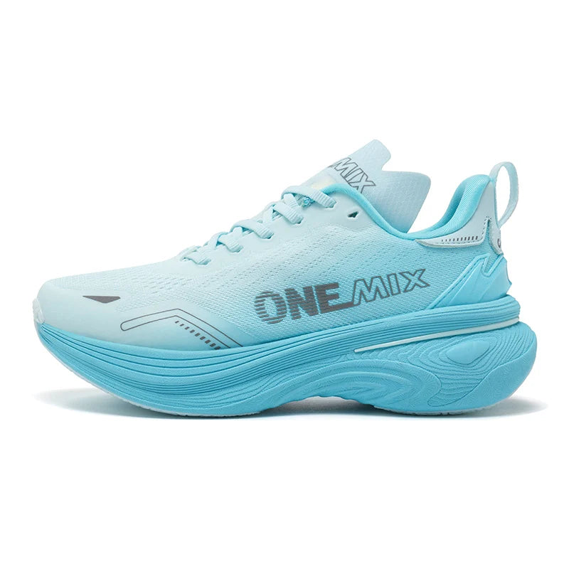 ONEMIX Bumper Max Jogging Running Shoes Unisex Lightweight Sneakers Road Wear-Resistant Fashion Sports Fitness Shoes