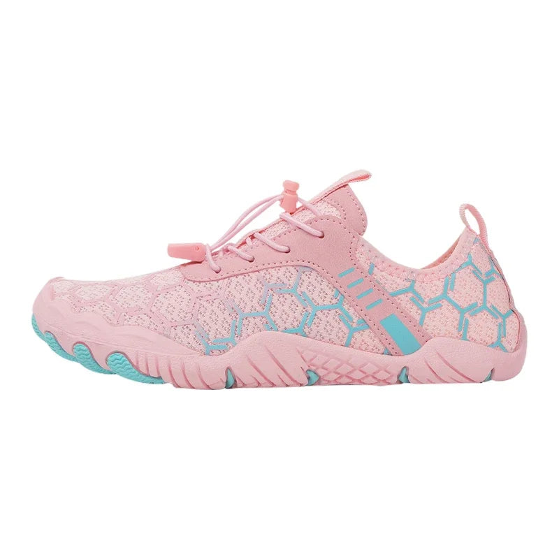 Women Men Aqua Shoes Upstream Wading Water Sneakers Quick Dry Beach Barefoot Outdoor Upstream Wading Water Sports Swimming Shoes