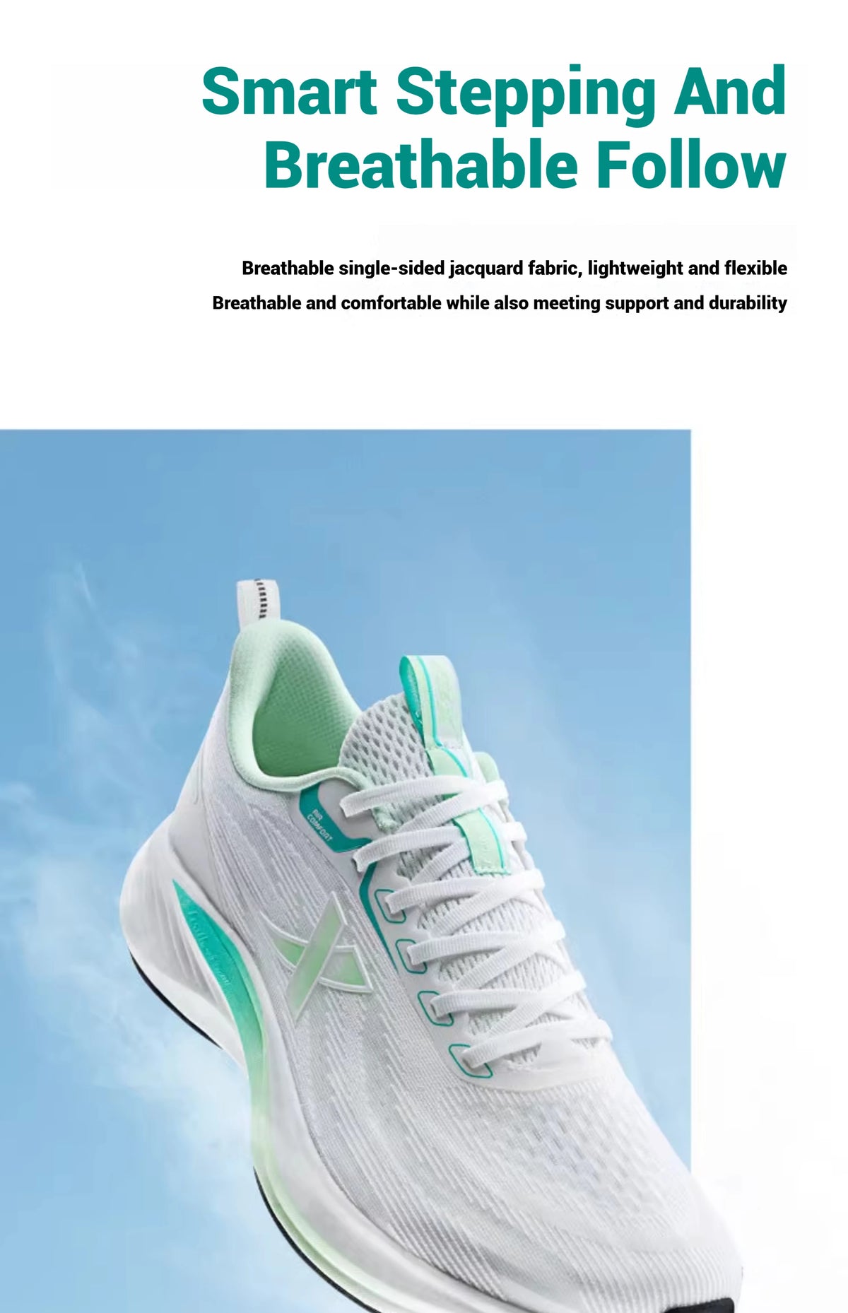 Xtep Light Wing 3 Running Shoes For Men 2025 Summer Fashion Cushion Shock Absorption Lightweight Advanced Sneakers 875219110034