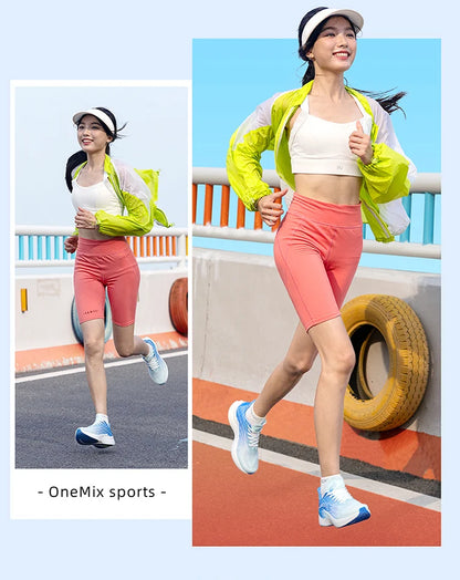 Onemix 2026 Wind Wings Breathable Speed Running Shoes Men Marathon Sports Casual Women Sports Shoes Light Men Outdoor Jump Rope