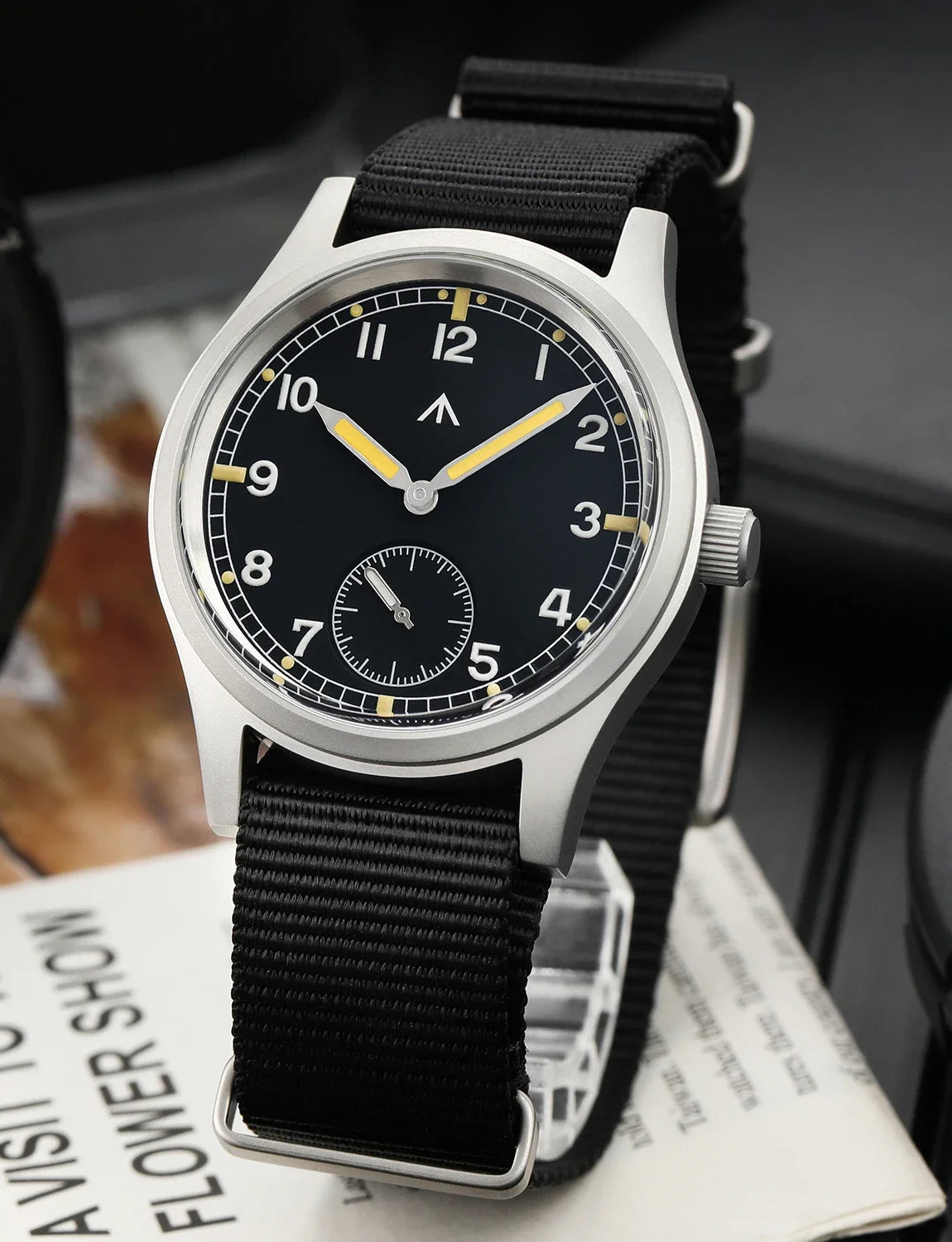 Militado D12 Quartz Watch Men VD78 Movement Domed Sapphire Crystal V2 Clear AR Coating Wristwatch 10Bar Water Resistance Watches