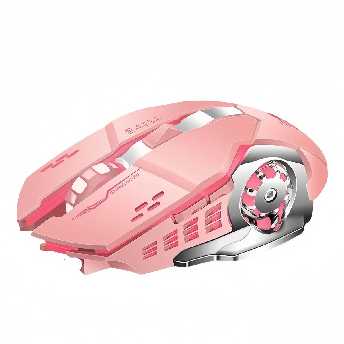 Ratón KEBIDUMEI de doble modo Bluetooth 5.2, ratón inalámbrico 2.4G, ratón gaming RGB recargable silencioso 3600 DPI para portátil