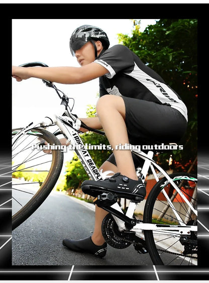 Vysoce kvalitní cyklistické boty SPD pro muže, samoupínací závodní sportovní boty na kolo, dámské neklouzavé MTB boty na horské kolo 36-47