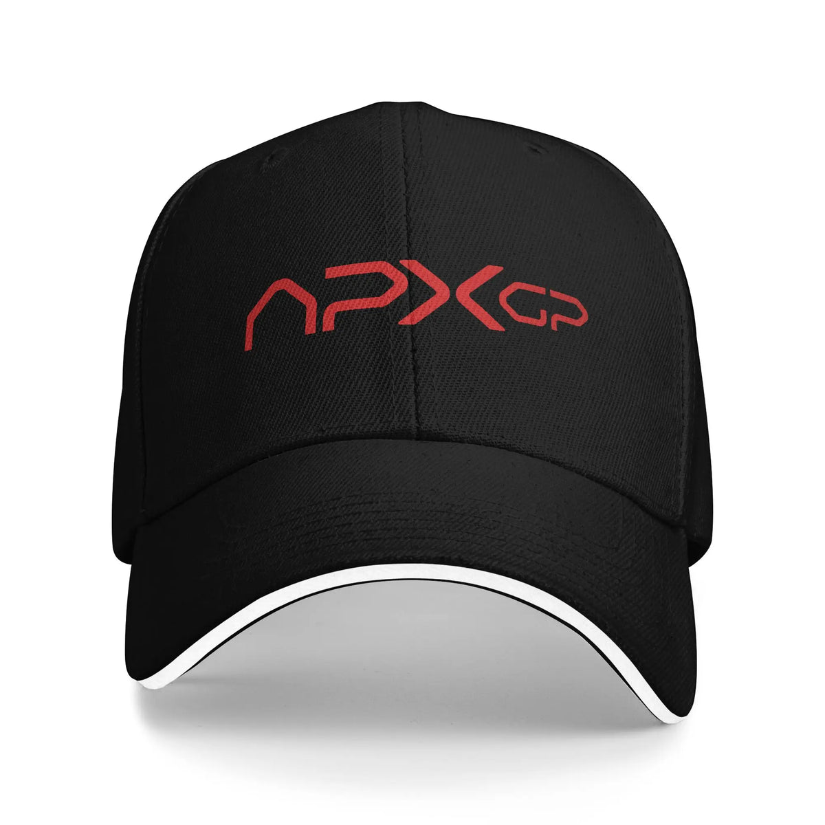 Unisex APX GP Apex Movie Team Logo Sandwich Caps  , Fashion Baseball Caps Polyester  Sun Hats Breathable Trucker Cap Summer