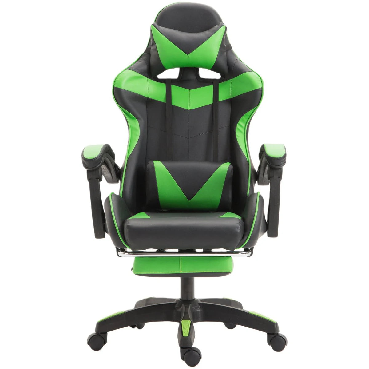 Gaming Chair Ergonomic Cat Ear Gaming Chair with Adjustable Armrests, Reclining Office Chair, Height Adjustable Computer Chair with Pillows