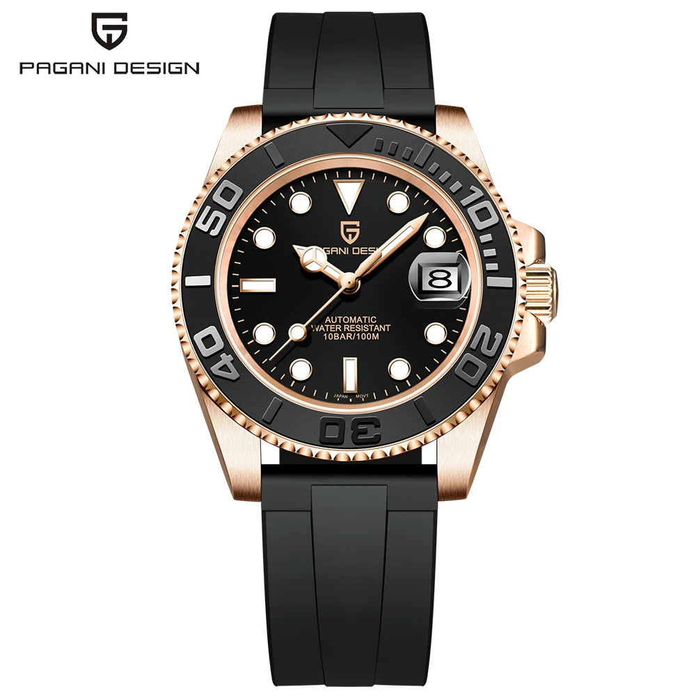 2025 New PAGANI DESIGN PD-1651 V3 Men Mechanical Watch Luxury Sapphire Glass Automatic Watch 40MM Stainless Steel Watch for Men