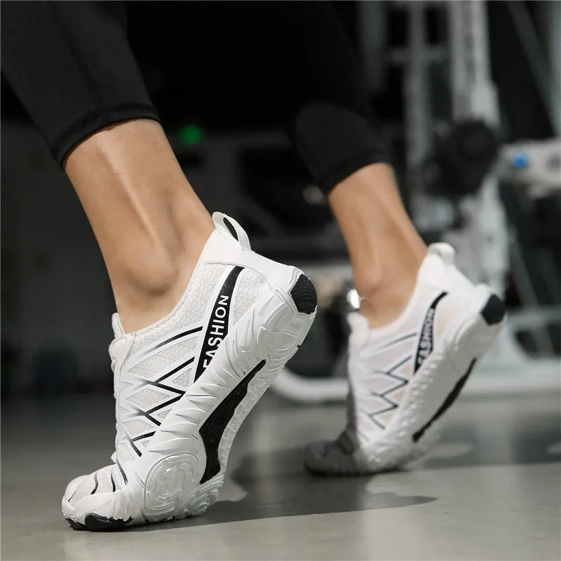 Unisex Water Shoes Quick Dry Aqua Shoes Anti-slip Barefoot Beach Sneakers for Men Women Swimming Surfing Wading Outdoor Sports