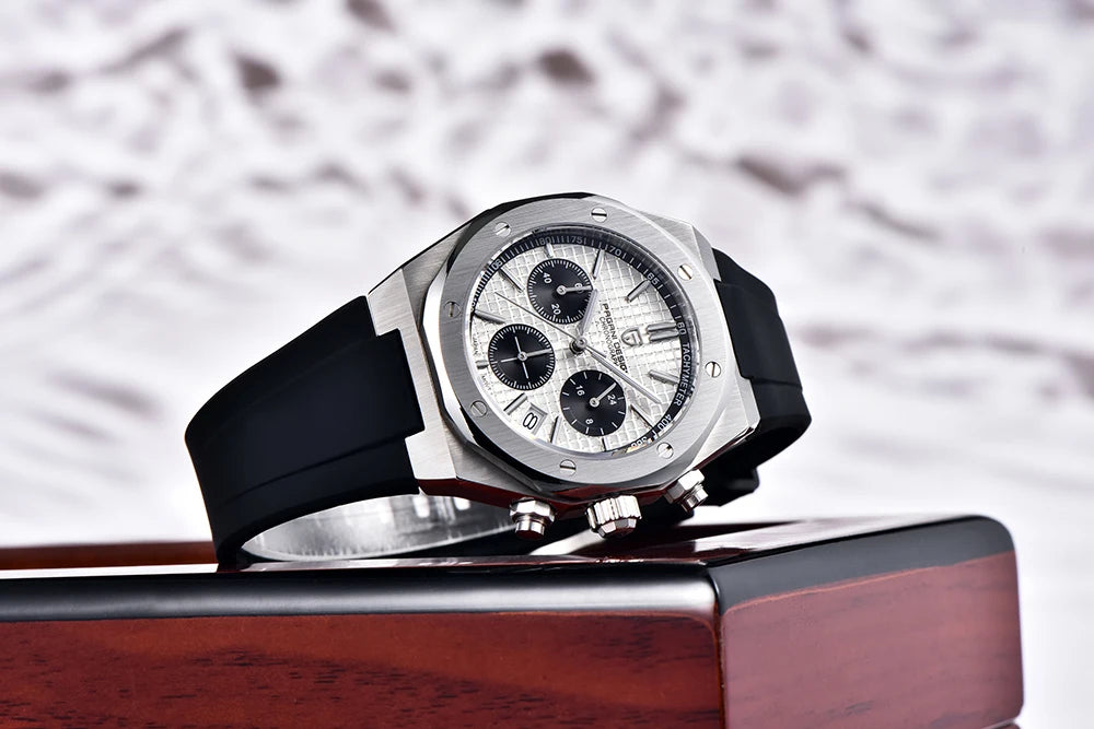 PAGANI DESIGN 2026 New VK63 Men's Business Quartz Watch Sapphire Stainless Steel 20Bar Waterproof Sports Chronometer Code Watch