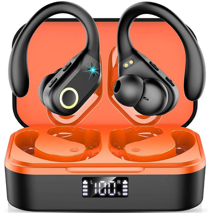 Newest ANC Wireless Bluetooth 5.3 TWS Earbuds – Noise Cancelling Earphones with Dual Mic ENC, Deep Bass, IP57 Waterproof, 40H Playtime