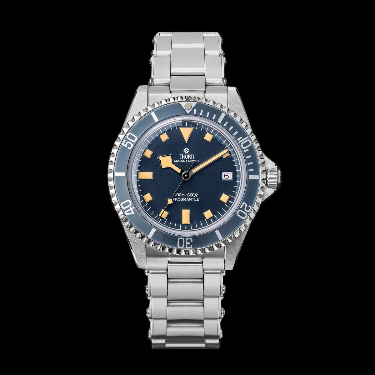 THORN T023 V2 40mm Men Watch 316 Stainless Steel PT5000 Automatic Movement Mechanical Watch Sapphire 200m Waterproof Writwatch