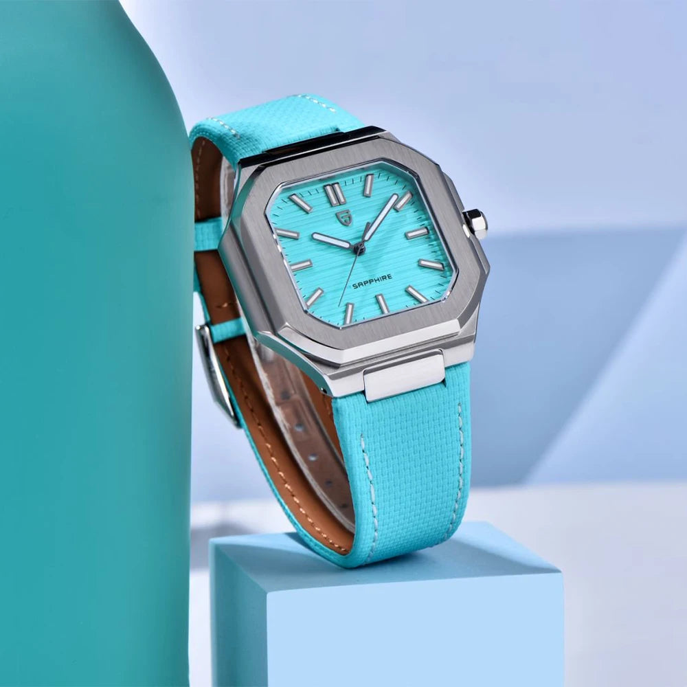 2026 New PAGANI DESIGN Square Quartz Luxury Watch For Men AR Sapphire Mirror Japan Movt Man watch Luminous 316L All Steel Watch