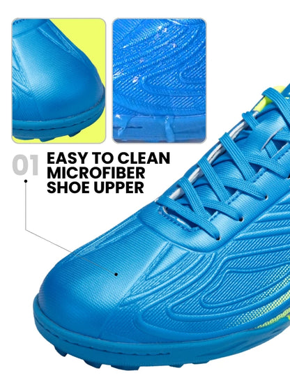 Baasploa Men Professional Soccer Shoes Outdoor Anti-Slip Training Sport Shoes Male Light Leather Football Boots Chuteira Campo