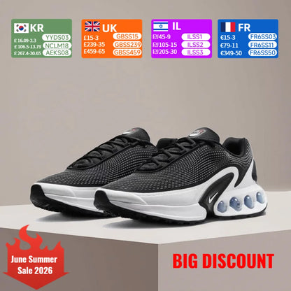 Nike Air Max Dn Dynamic Air Cushioning Lightweight Comfort Experience Anti-Slip Durable Training Running Shoes DV3337-003