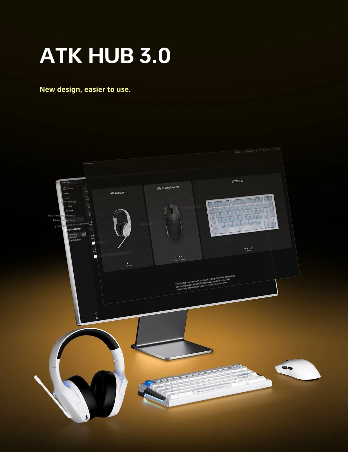 Ratón inalámbrico ATK X1 V2 Ultimate 2.0 PAW3950, ultraligero 54g, 750ips, latencia baja 0.163ms, 650ips, accesorio gamer nuevo para regalo