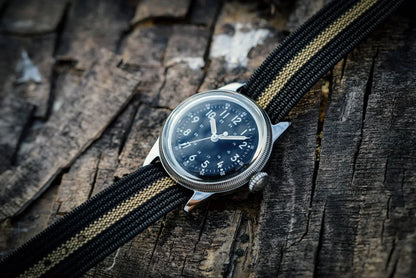 RDUNAE RA05 Vintage Military Watch 2035 Movement Quartz K1 Mineral Glass Crystal Stainless Steel Luminous Waterproof Men Watches