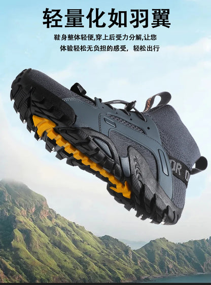 Hot Selling Men's Outdoor Sports Shoes Rock Climbing Hiking Shoes Beach Creek Shoes Casual Sports Shoes 38-48#