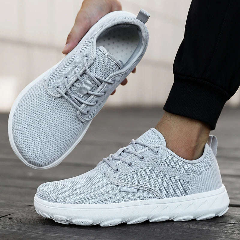 Lightweight Men's Sports Shoes with Wide Foot Mesh and Quick Drying Design, Breathable Outdoor Hiking Shoes for Women Trainers