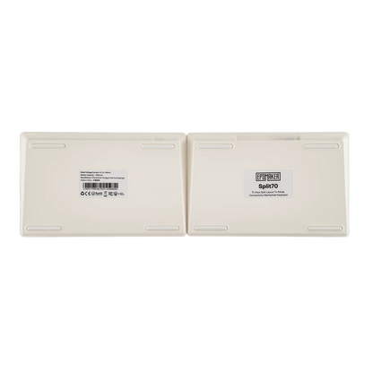 EPOMAKER Split70 QMK/VIA 70% Split Layout Wired/BT/2.4Ghz Wireless Mechanical Keyboard with Programmable Knob Mac Modifier