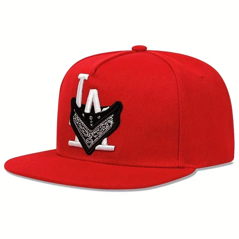 Unisex Los Angeles Embroidery Hip-hop Hats Spring Autumn Outdoor Adjustable Casual Baseball Caps Trucker Caps Sunscreen Hat