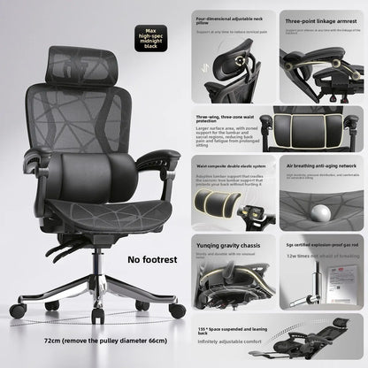 UVR Ergonomic Mesh Office Chair, Reclining Computer Chair with Adjustable Height, Swivel Executive Desk Chair, Comfortable Home Office & Gaming Chair