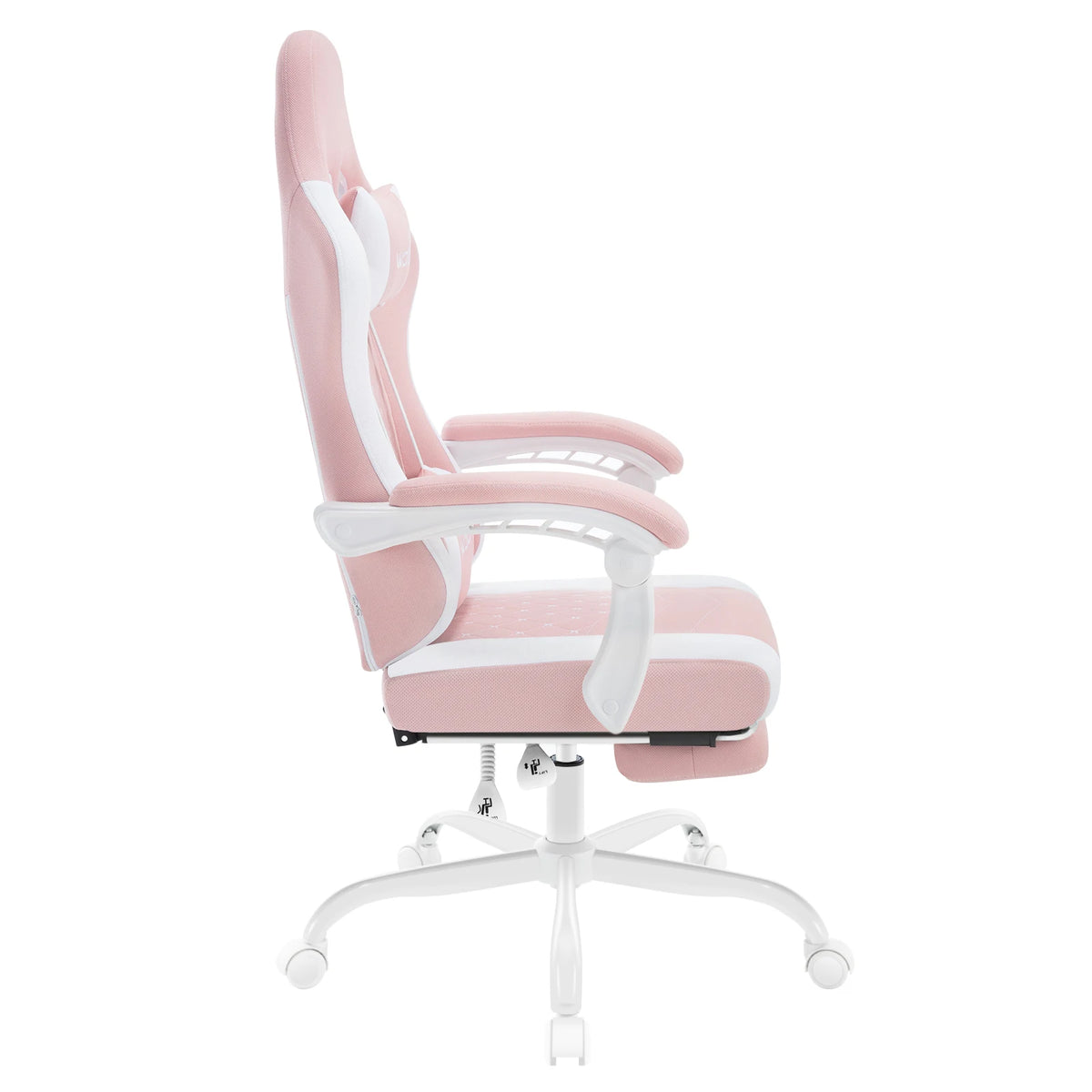 Cadeira de computador giratória WOLTU com função de massagem, cadeira de escritório ergonómica com almofada e apoio para os pés, cadeira gaming ajustável em altura