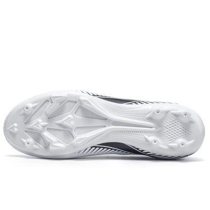 Professional Grass AG FG Soccer Shoes PU Fabric Integrated Upper TPU Tough Sole Wear Resistant Anti-slip Youth Footwear
