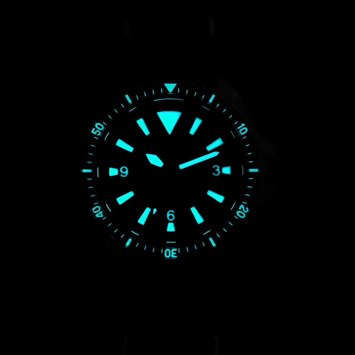 Watchdives WD1980 V3 38mm Men Watch Vintage VH31 Ronda 515 Sweep Seconds Quartz Movement Watches Luminous Sapphire Wristwatch