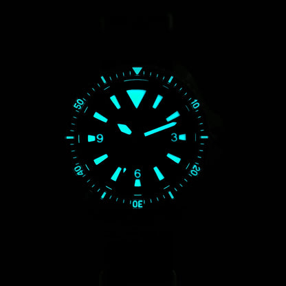 Watchdives WD1980 V3 38mm Men Watch Vintage VH31 Ronda 515 Sweep Seconds Quartz Movement Watches Luminous Sapphire Wristwatch