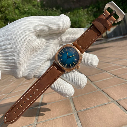 STEELFLIER Official SF760S Luxury Bronze Mechanical Watch NH35 Movt Sapphire Crystal Swiss Luminous 20Bar Waterproof Wristwatch