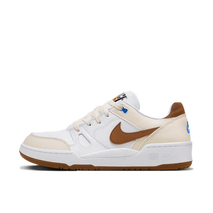 Nike Full Force Low Skate Shoes Men's Brown/White/Beige HJ3485-121