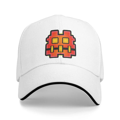 Geometry Game Dash Baseball Cap Casual Unblocked Level Sandwich Hat for Men Women Breathable Headwear Activities