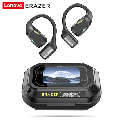 AI Translator Earbuds Erazer XP6 Wireless Bluetooth Gaming Headphones – Waterproof AI Translation Earbuds with APP Control, Deep Bass Sound & Microphone