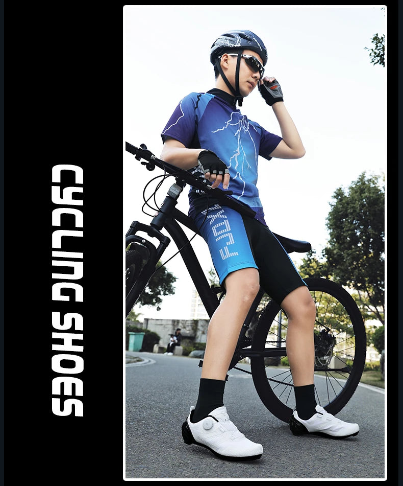 Unisex New Cycling Shoes Professional Lightweight Luxyry Original Road Rubber MTB Racing Bicycle Fashion Bike Street Sports