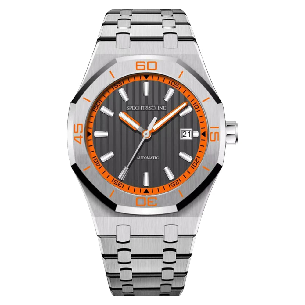New Arrivals Specht & Söhne Dive Watch 40MM Miyota 8215 Automatic Mechanical Watches For Men Octagon Bezel Steel Reloj Hombre