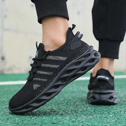 Unisex Men Sneakers Shoes Comfortable Breathable Couple Running Women Tennis Sports Shoe Size 37-47 Yellow Walking Sneaker