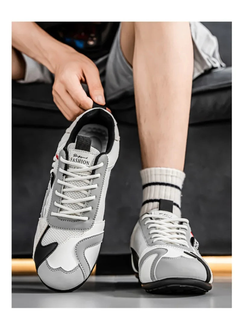High Quality Shoes for Men Summer New Mesh Breathable Youth Leisure Running Sneakers Walking Men Shoes Light Sneakers Zapatillas