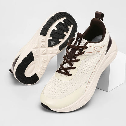 Wide Box Toe Sneakers Platform Soles Fashion Casual Sports Shoes Men Running Walking