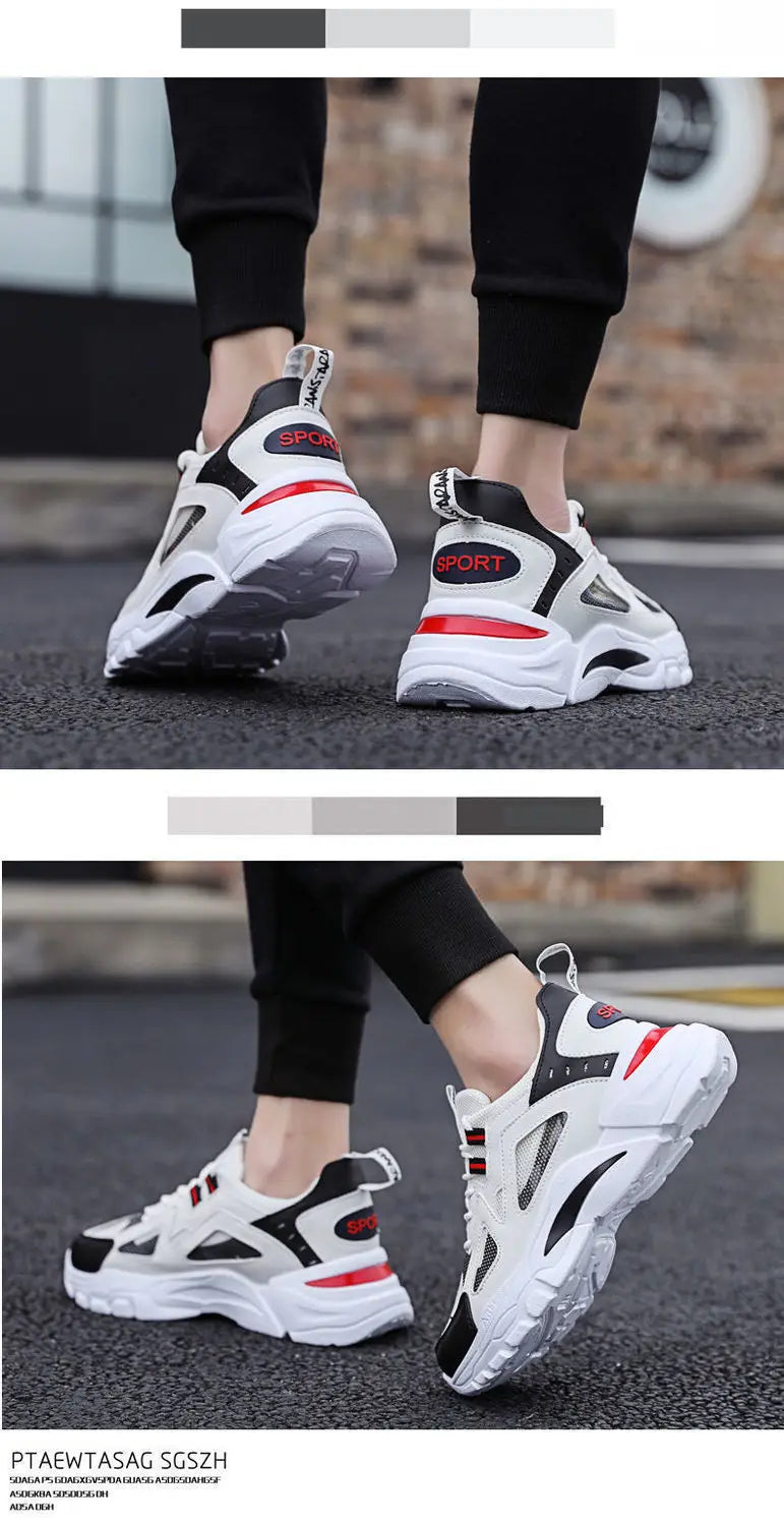 Men's new outdoor casual shoes fashionable sports shoes lightweight comfortable breathable men's shoes