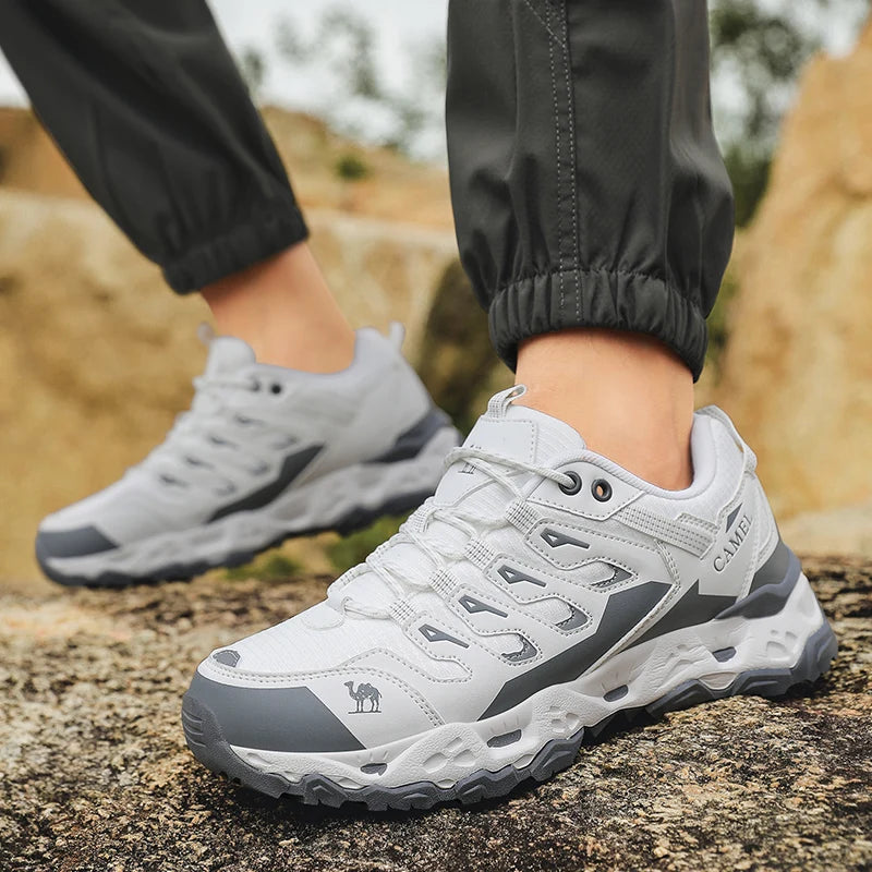 Men Women Hiking Shoes Non-slip Trekking Outdoor Sneakers Sports Shoes Camping Training Jogging Breathable Climbing Trail Shoes