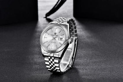 2026 New PAGANI DESIGN Watches Luxury Gold And Silver Mechanical Watches For Men Stainless Steel Sapphire Mirror Automatic Watch