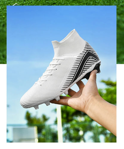New Men Professional Soccer Shoes Non-slip Football Boots Unisex Breathable Futsal Sports New Cleats Drop Shipping Ultralight