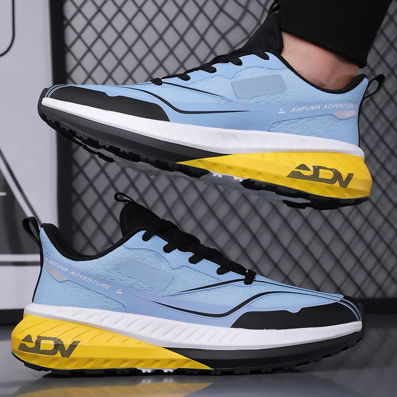 Walking Shoes Men Outdoor Non-slip Good Quality Trendy Flat Wear-Resistant Breathable Sneakers Casual Sport Running Shoes Man
