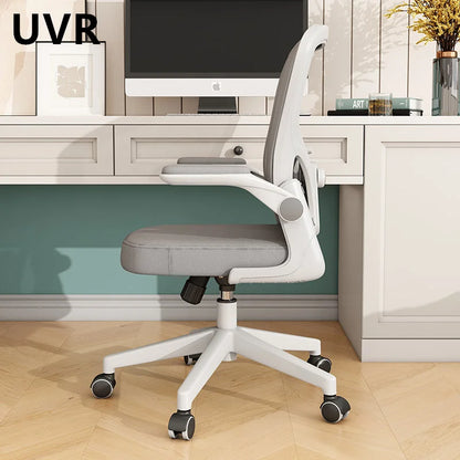 UVR Gaming Chair Ergonomic Computer Chair with Adjustable Armrests, Reclining Backrest, Mesh Office Chair, Comfortable Executive Swivel Chair for Gaming & Work