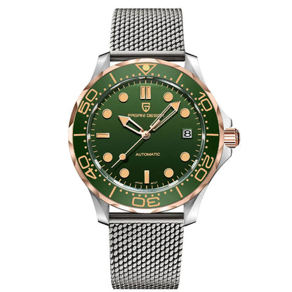 PAGANI DESIGN Men Watches 2026 New 007 Retro Luxury Automatic Watch For Men Mechanical Wristwatch Men Stainless steel Waterproof