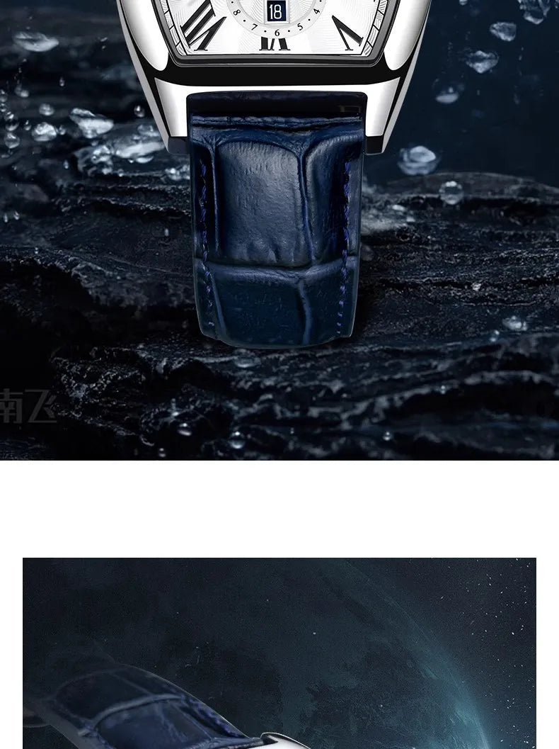 CARNIVAL I&W Mechanical Business Watches for Men Brand Luxury Automatic MIYOTA Movement Wristwatches Waterproof Man Reloj Hombre