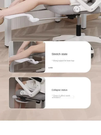 Ergonomic Computer Office Chair with Adjustable Height, Rotating Swivel Design, Comfortable Reclining Boss Chair for Home Office, Study & Gaming