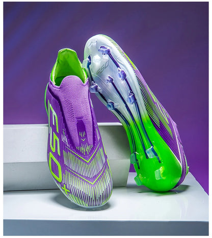 New Men's Football Boots Non-Slip Soccer Shoes Indoor Cleats Professional Turf Futsal Grass Ultralight Sport Comfortable Adult