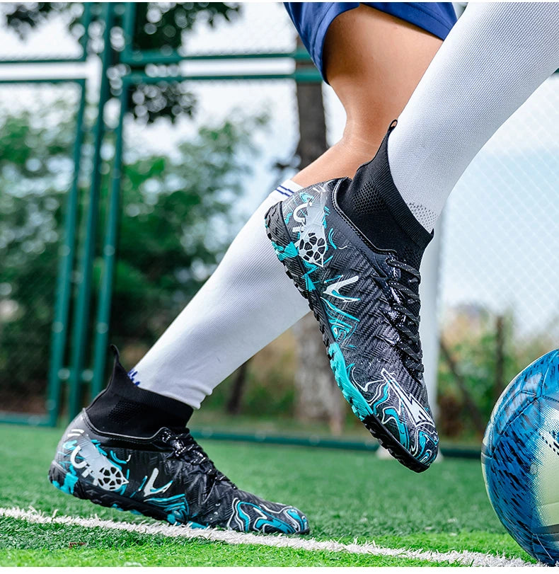 Nové profesionální pánské kopačky, protiskluzové fotbalové boty, unisex, prodyšná sálová sportovní obuv, nové kopačky, dropshipping, ultralehké