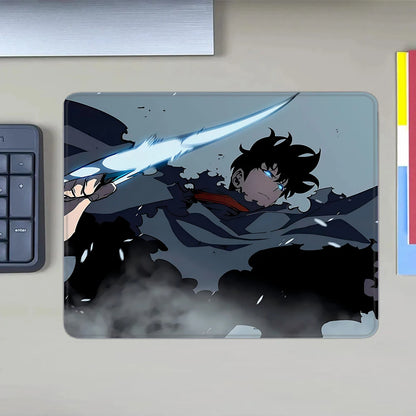 Oblíbená herní podložka pod myš s motivem komiksu Solo Leveling, XS malá podložka pod myš pro PC hráče, dekorace na stůl, kancelářská podložka pod myš, deskmat, kobereček